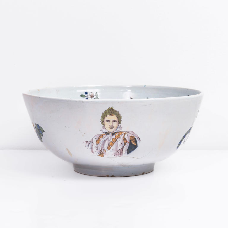 Napoleonic Faience Punch Bowl