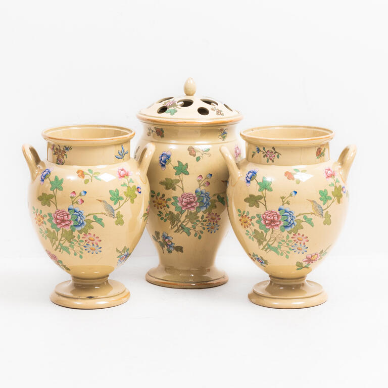 Wedgwood Drabware Vases