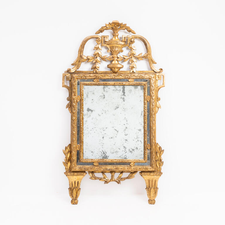 Large Giltwood Marriage Mirror
