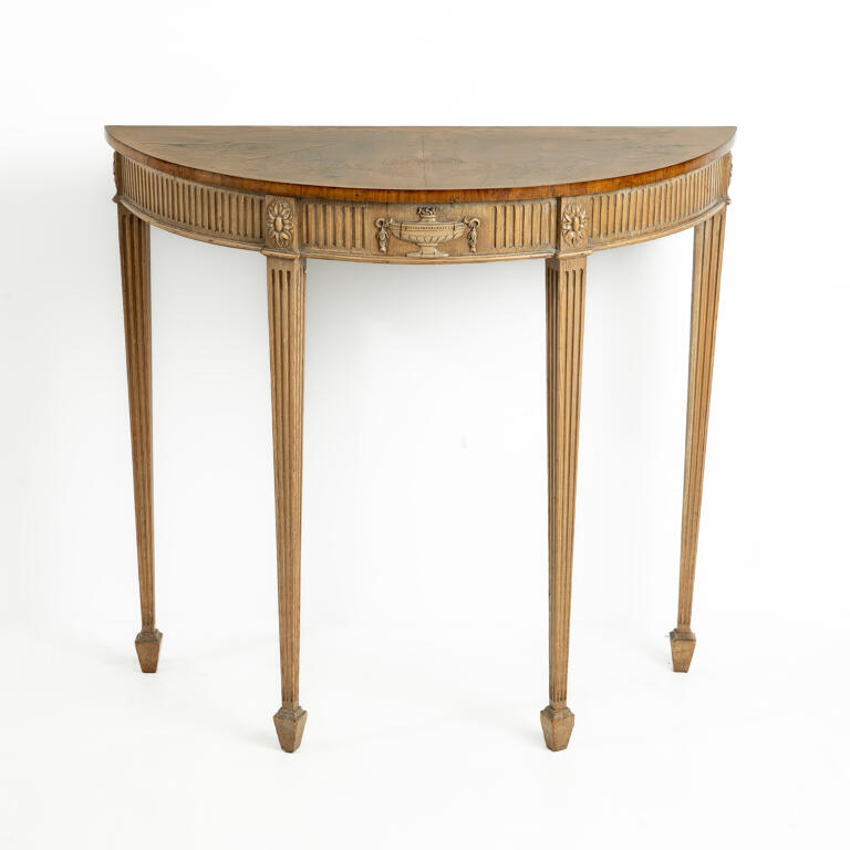 Charles Tozer Demi-Lune Table