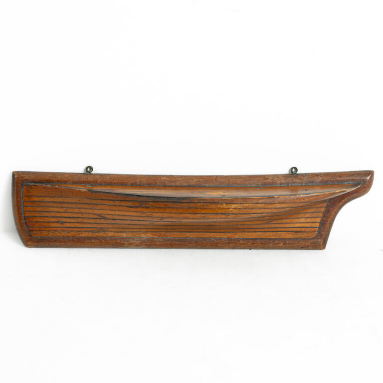 Boat Builder's Half Hull Model