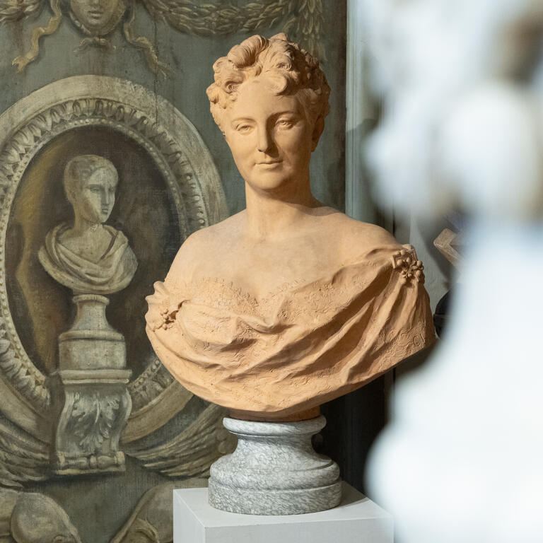 Terracotta Bust: Charles-August Lebourg (1820-1906)