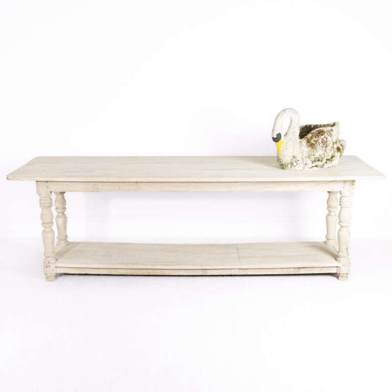 Large Oak Drapers Table
