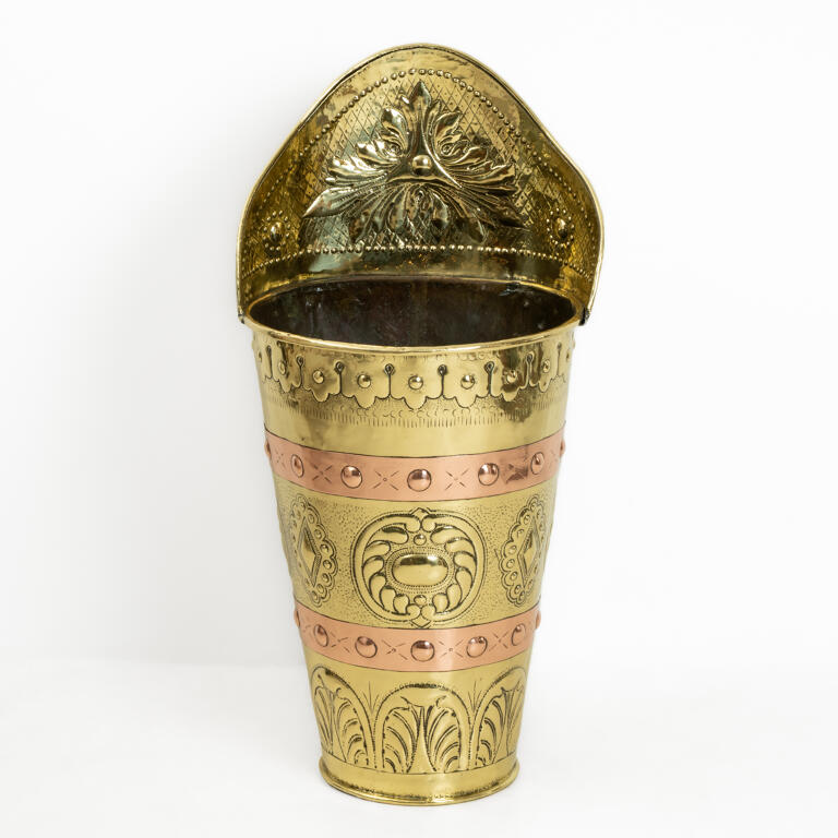 Copper and Brass Grape Hod