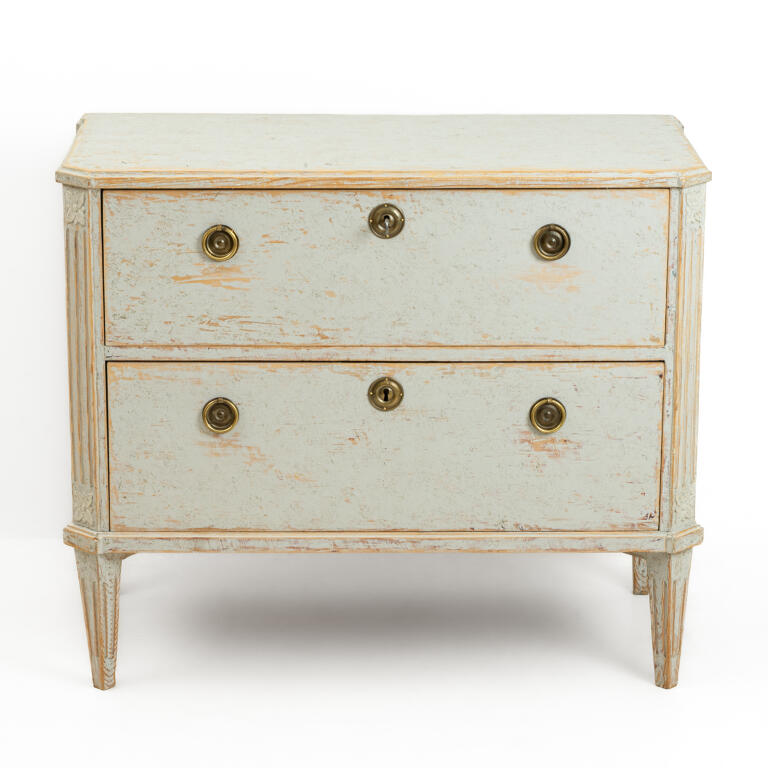 Gustavian Painted Commode