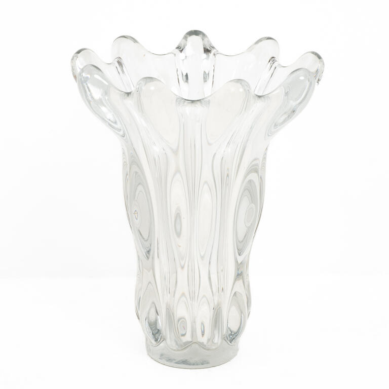 Large Crystal Vase
