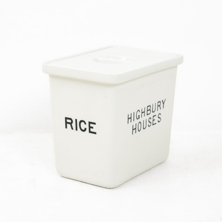 Large Portsmouth White Porcelain Kitchen Jar