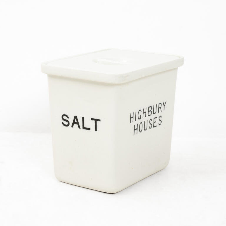 Large Portsmouth White Porcelain Kitchen Jar