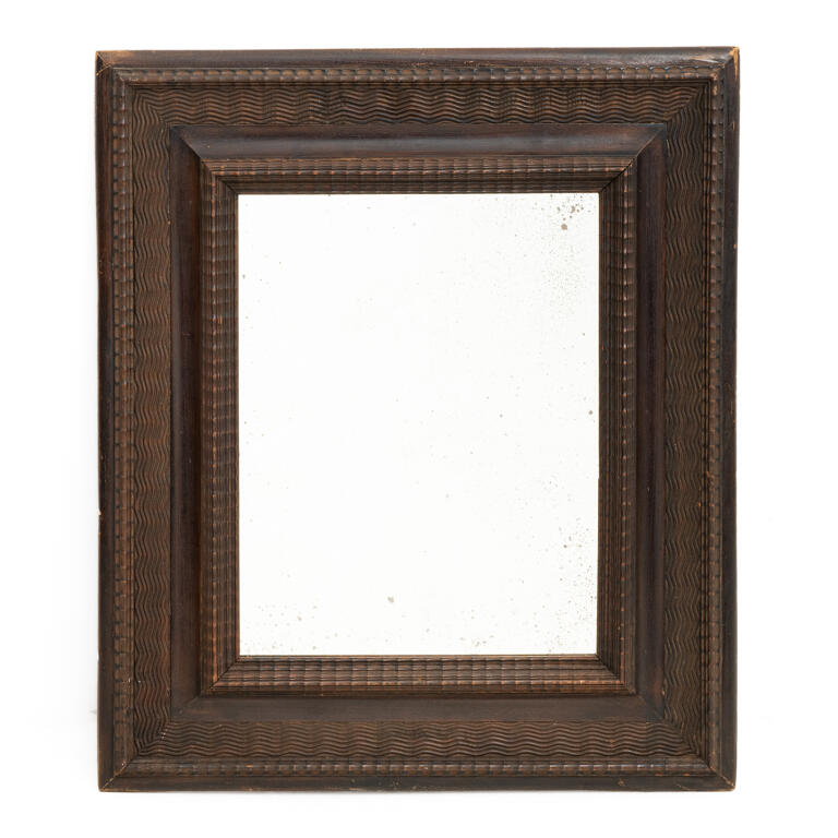 Ripple Framed Mirror