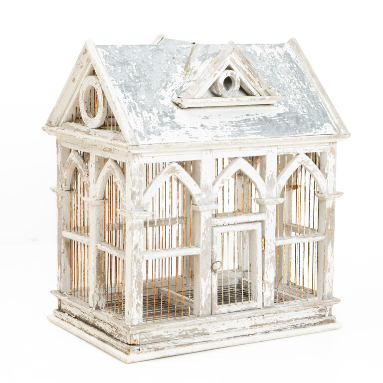 Painted Birdcage