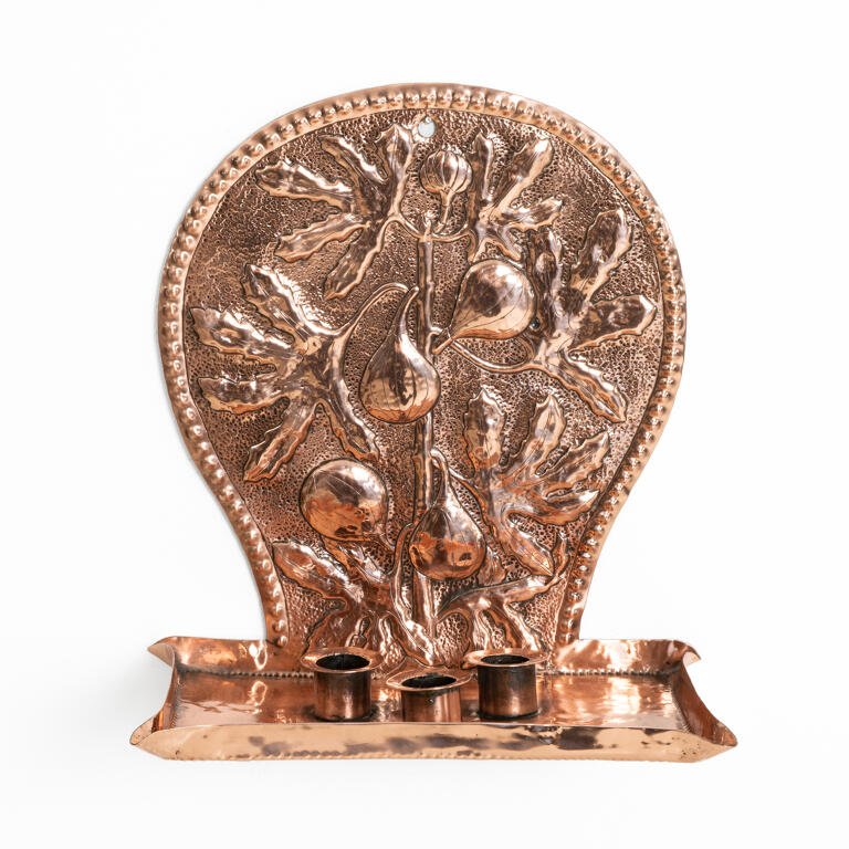 Copper Arts & Crafts Wall Sconce