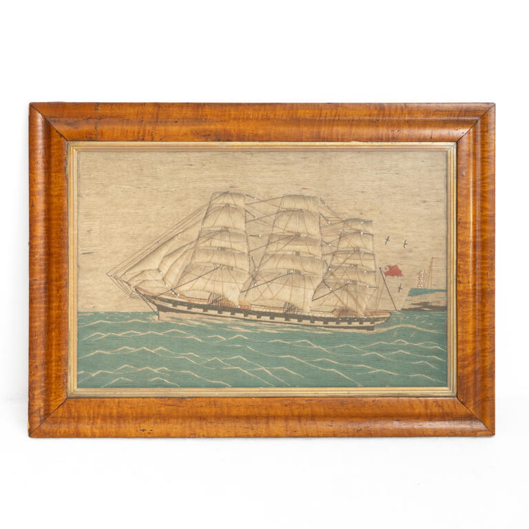 Rare Ship Woolwork