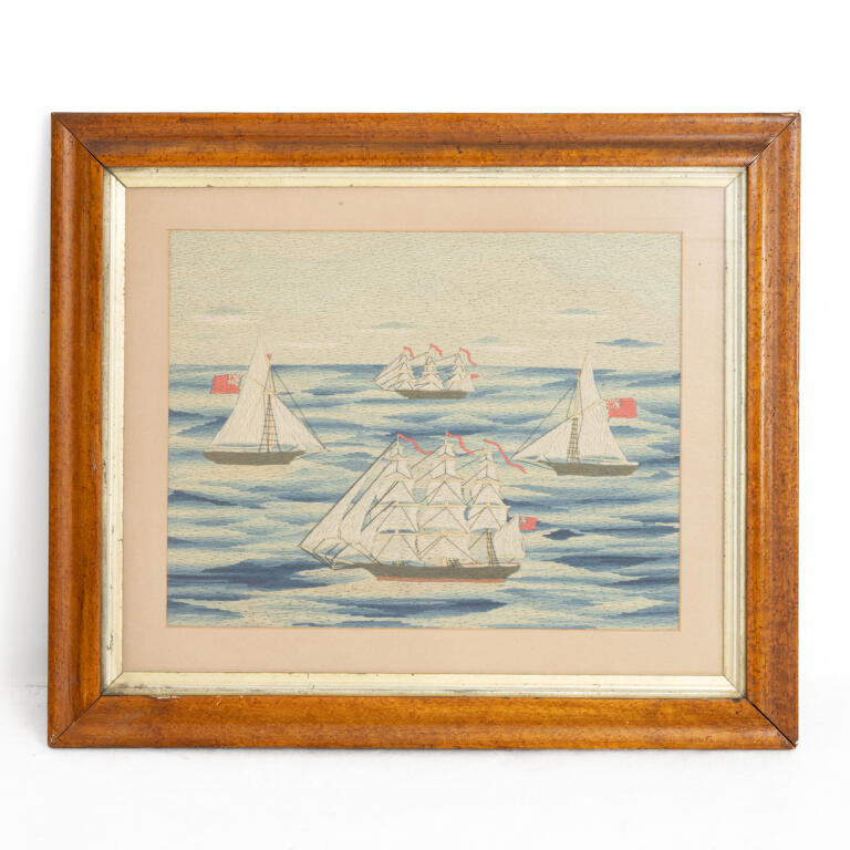 Unusual Ship Woolwork