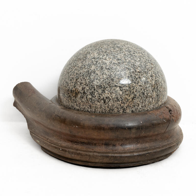 19th Century Scottish Granite Newel Post