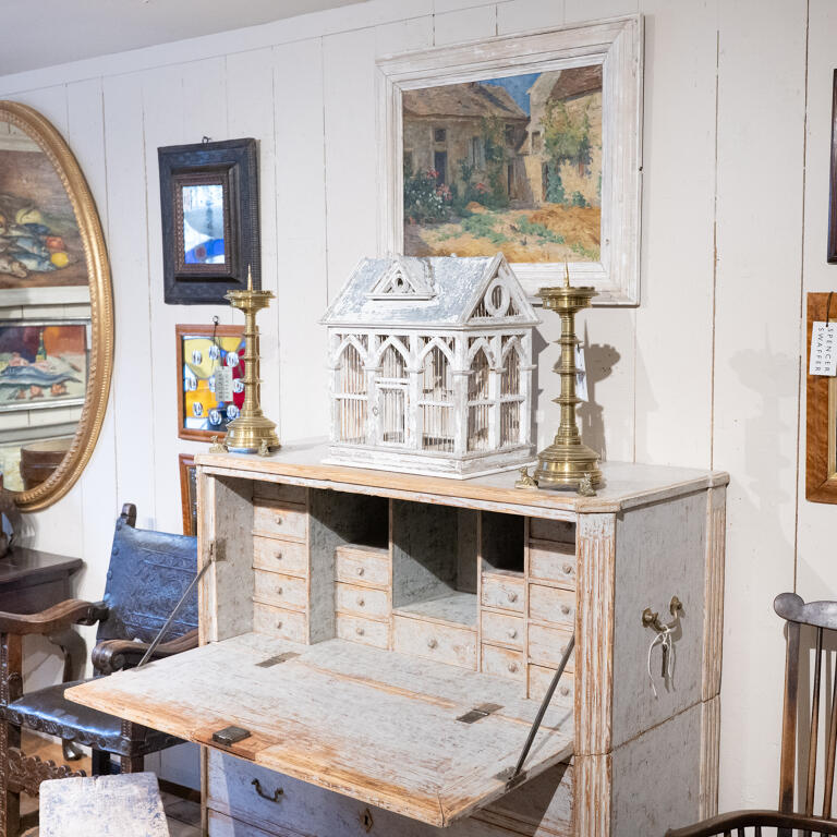 Gustavian Fall Front Escritoire