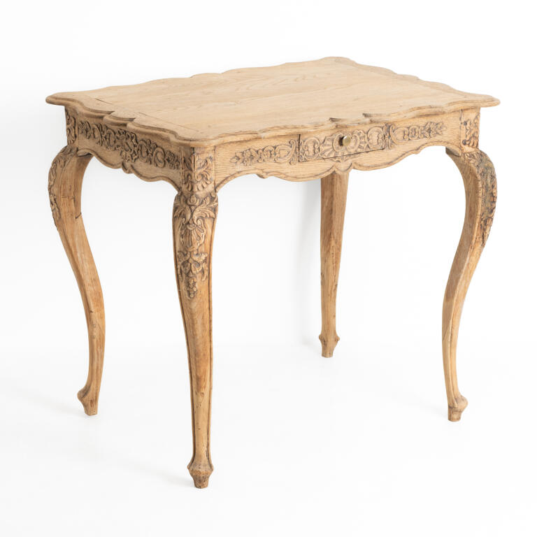 Dry Oak Shapely Table